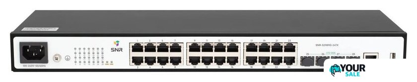 Управляемый коммутатор уровня 2+ SNR SNR-S2989G-24TX - Изображение №1 — Интернет-магазин Your Sale