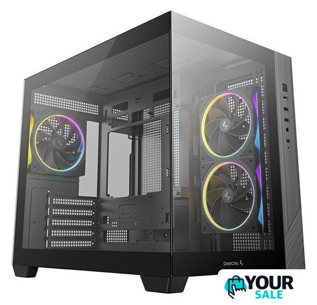 Корпус DeepCool CG330 3F R-CG330-BKNGM3-G - Изображение №1 — Интернет-магазин Your Sale