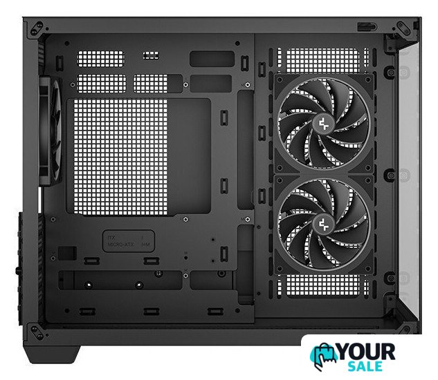 Корпус DeepCool CG330 3F R-CG330-BKNGM3-G - Изображение №4 — Интернет-магазин Your Sale