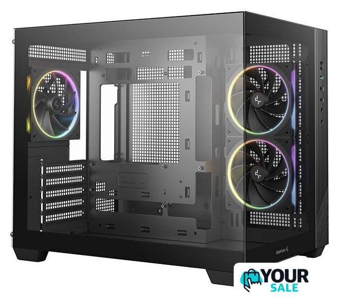 Корпус DeepCool CG330 3F R-CG330-BKNGM3-G - Изображение №2 — Интернет-магазин Your Sale