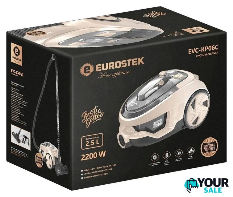 Пылесос Eurostek EVC-KP06С - Изображение №6 — Интернет-магазин Your Sale