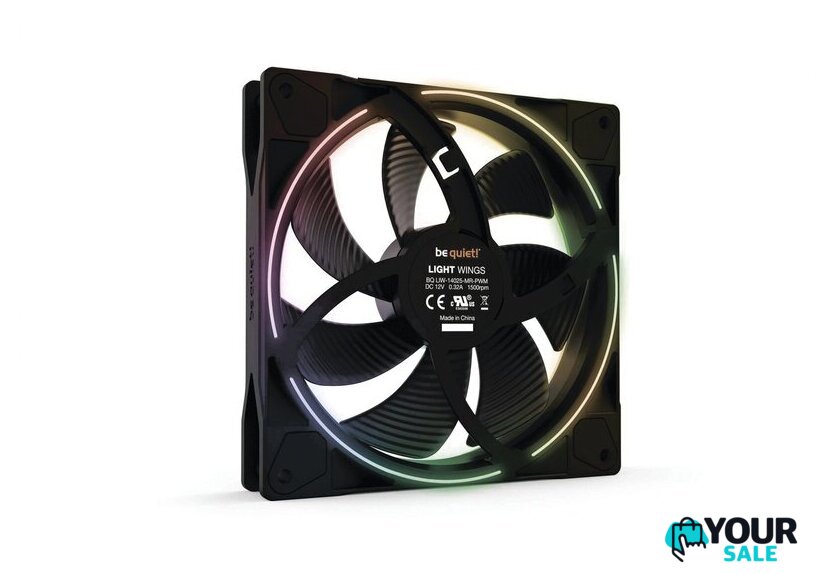 Вентилятор для корпуса be quiet! Light Wings 140mm PWM high-speed BL075 - Изображение №4 — Интернет-магазин Your Sale