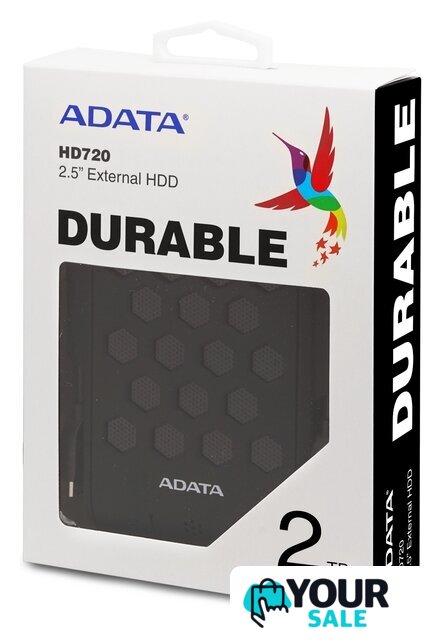 Внешний накопитель ADATA HD720 AHD720-2TU31-CBK 2TB (черный) - Изображение №4 — Интернет-магазин Your Sale