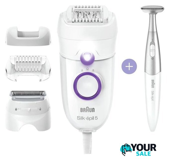 Эпилятор Braun Silk-epil 5 Series 5-825P - Изображение №1 — Интернет-магазин Your Sale