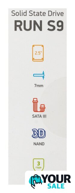 SSD Digma Run S9 256GB DGSR2256GS93T - Изображение №11 — Интернет-магазин Your Sale