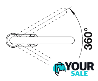 Смеситель Blanco Carena хром/белый (520975) - Изображение №3 — Интернет-магазин Your Sale