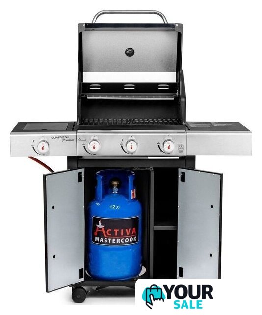Газовый гриль для дачи Activa Quatro 19743G - Изображение №4 — Интернет-магазин Your Sale