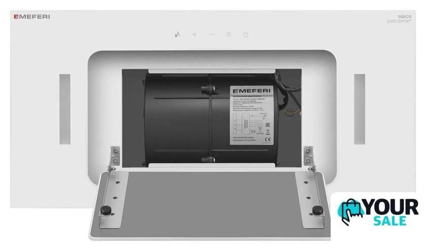 Кухонная вытяжка Meferi INBOX60WH Glass Comfort - Изображение №6 — Интернет-магазин Your Sale