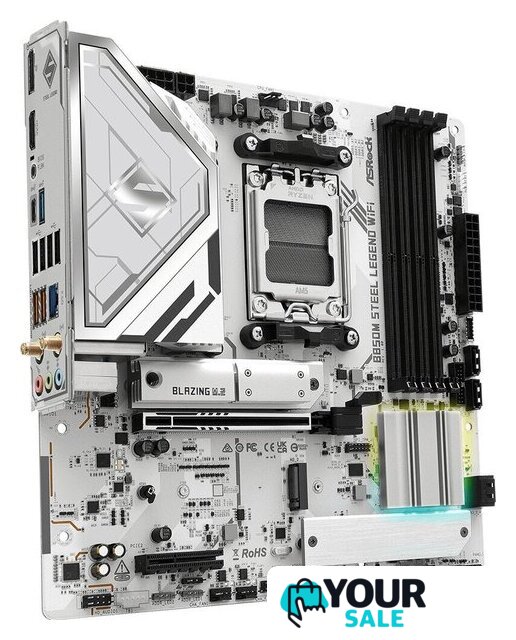 Материнская плата ASRock B850M Steel Legend WiFi - Изображение №3 — Интернет-магазин Your Sale