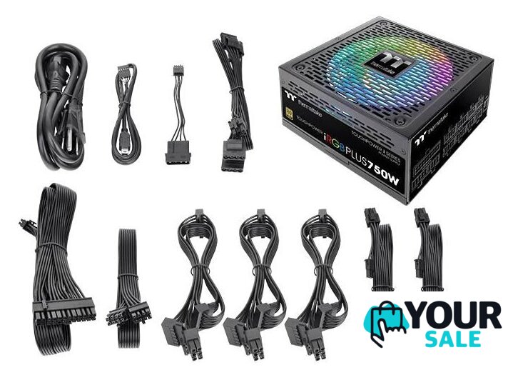 Блок питания Thermaltake Toughpower iRGB PLUS 750W Gold TT Premium Edition TPI-750DH3FCG - Изображение №6 — Интернет-магазин Your Sale