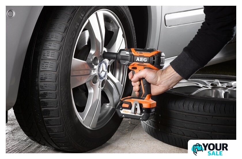 Гайковерт AEG Powertools BSS 18C 12ZBL LI-402C 4935459427 (с 2-мя АКБ, 4.0 Ah) - Изображение №4 — Интернет-магазин Your Sale
