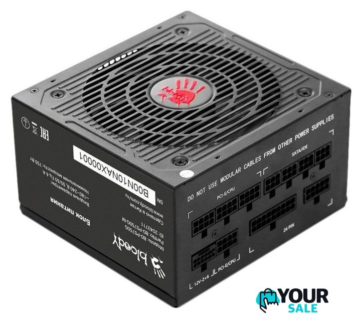 Блок питания A4Tech Bloody BD-PS750G-M - Изображение №1 — Интернет-магазин Your Sale