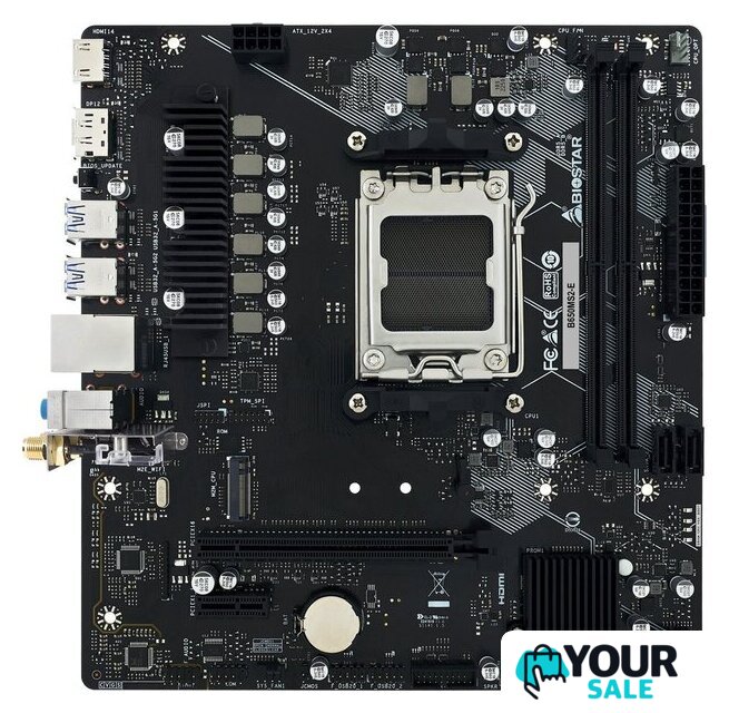 Материнская плата BIOSTAR B650MS2-E Ver. 6.0 - Изображение №1 — Интернет-магазин Your Sale