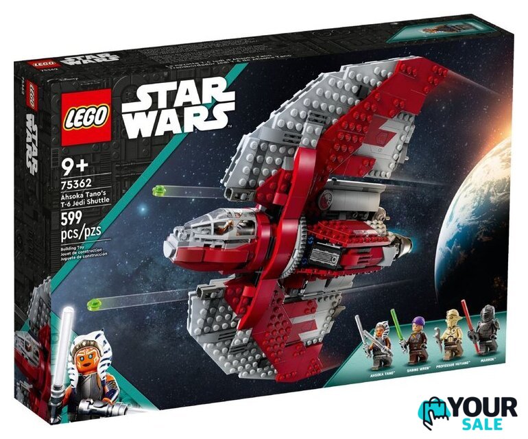 Конструктор LEGO Star Wars 75362 Шаттл джедаев Т-6 Асоки Тано - Изображение №1 — Интернет-магазин Your Sale