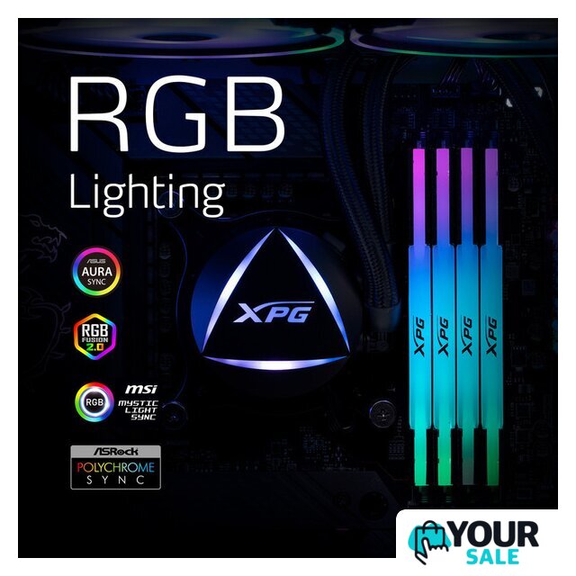 Оперативная память ADATA XPG Lancer RGB 2x16ГБ DDR5 6000МГц AX5U6000C3016G-DCLARWH - Изображение №8 — Интернет-магазин Your Sale