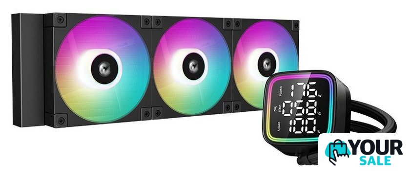 Система жидкостного охлаждения для процессора DeepCool LD360 R-LD360-BKMSN-G-1 - Изображение №1 — Интернет-магазин Your Sale