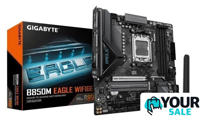Материнская плата Gigabyte B850M Eagle WiFi6E (rev. 1.1) - Изображение №4 — Интернет-магазин Your Sale