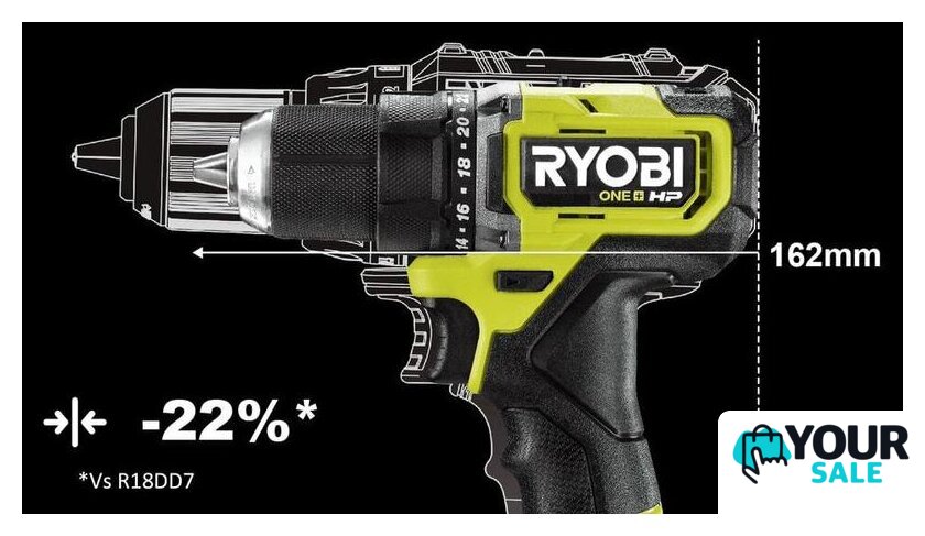 Дрель-шуруповерт Ryobi RDD18C-0 5133004979 (без АКБ) - Изображение №3 — Интернет-магазин Your Sale