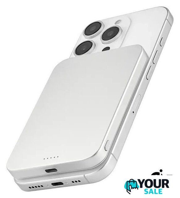 Внешний аккумулятор uBear Slide 5000 5000mAh PB19WH5000-PDM (серебристый) - Изображение №4 — Интернет-магазин Your Sale
