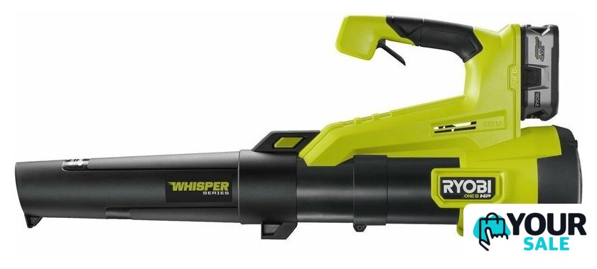 Садовая воздуходувка Ryobi RY18BLXC-140 5133005357 (с 1-им АКБ) - Изображение №4 — Интернет-магазин Your Sale