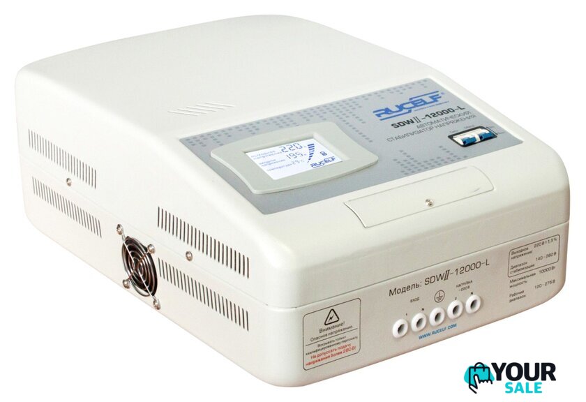 Стабилизатор напряжения Rucelf SDWII-12000-L - Изображение №3 — Интернет-магазин Your Sale