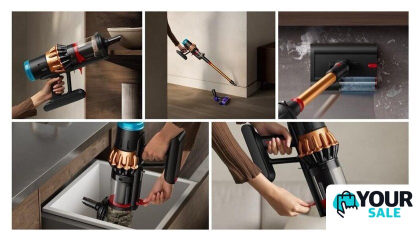 Пылесос Dyson V16 Piston Animal Submarine 492969-01 (матовый черный/медный) - Изображение №9 — Интернет-магазин Your Sale