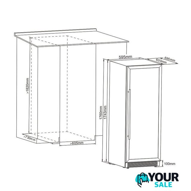 Винный шкаф Cellar Private CP165-2TW - Изображение №5 — Интернет-магазин Your Sale