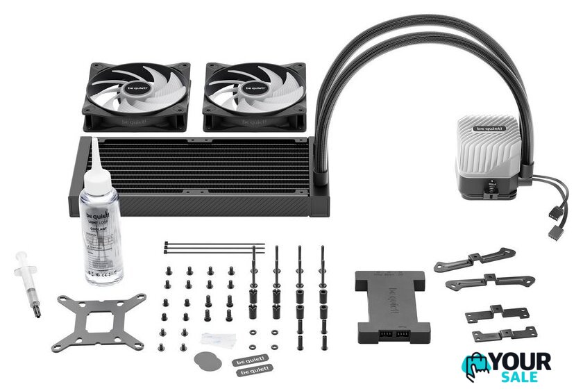 Система жидкостного охлаждения для процессора be quiet! Light Loop 240mm BW020 - Изображение №7 — Интернет-магазин Your Sale