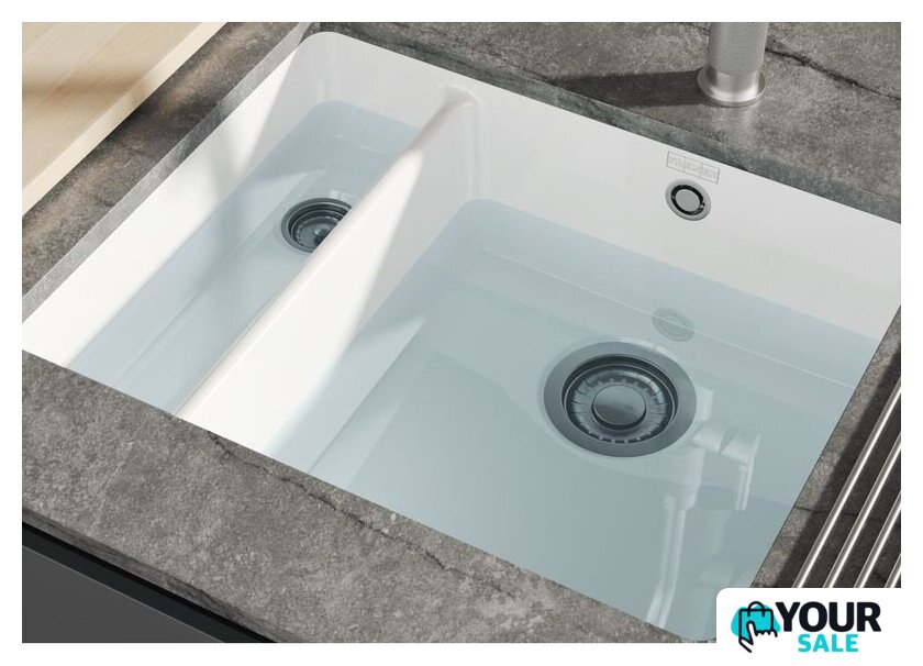 Кухонная мойка Franke KubusX KXK 160-37-12 126.0738.298 (белый полярный) - Изображение №2 — Интернет-магазин Your Sale