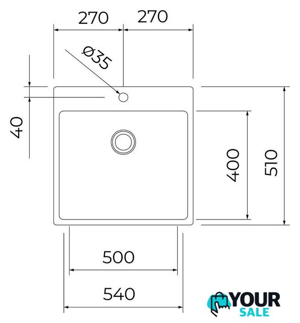 Кухонная мойка TEKA Forline RS15 50.40 115000082 - Изображение №8 — Интернет-магазин Your Sale