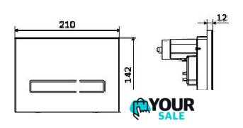 Унитаз подвесной AM.PM Inspire 2.0 FlashClean IS450A38.50A1700 - Изображение №12 — Интернет-магазин Your Sale