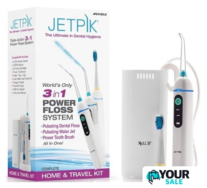 Электрическая зубная щетка и ирригатор Jetpik JP210 Solo - Изображение №5 — Интернет-магазин Your Sale