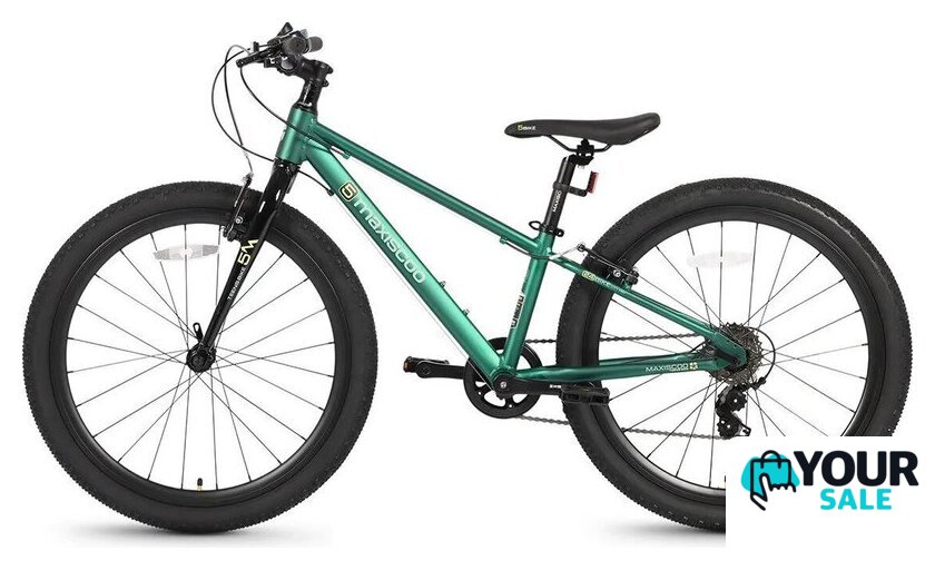 Велосипед Maxiscoo 5Bike 24 2026 MSC-M5-2421 (зеленый матовый) - Изображение №2 — Интернет-магазин Your Sale
