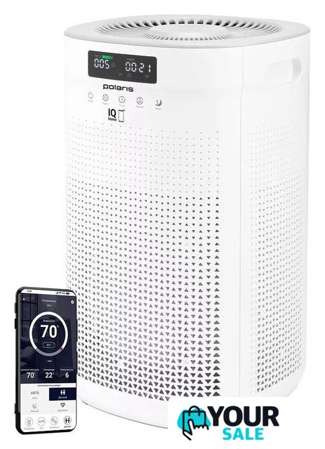 Очиститель воздуха Polaris PPA 4050 WI-FI IQ Home (белый) - Изображение №1 — Интернет-магазин Your Sale