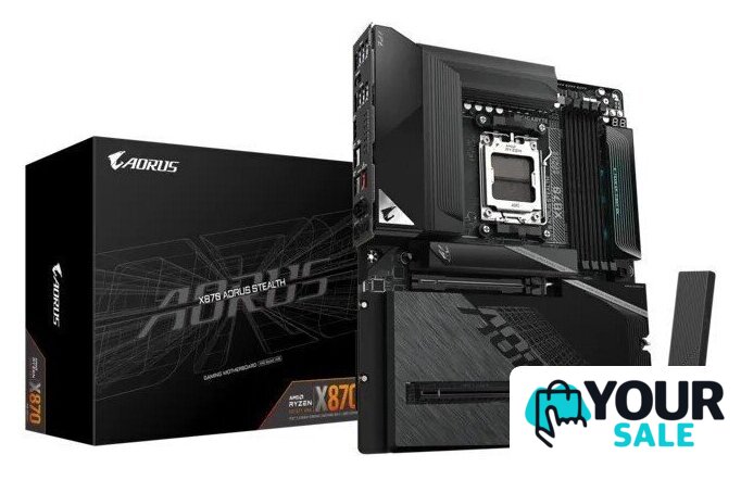 Материнская плата Gigabyte X870 Aorus Stealth - Изображение №4 — Интернет-магазин Your Sale