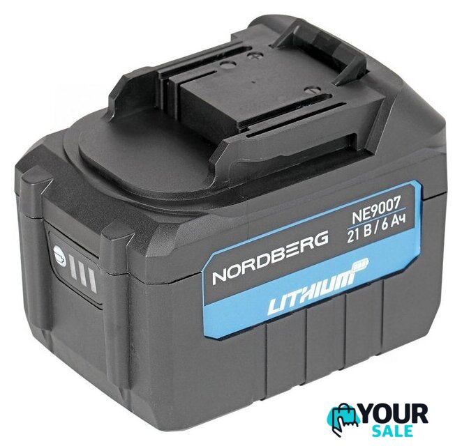 Аккумулятор Nordberg NE9007 (21В/6 Ah) - Изображение №2 — Интернет-магазин Your Sale