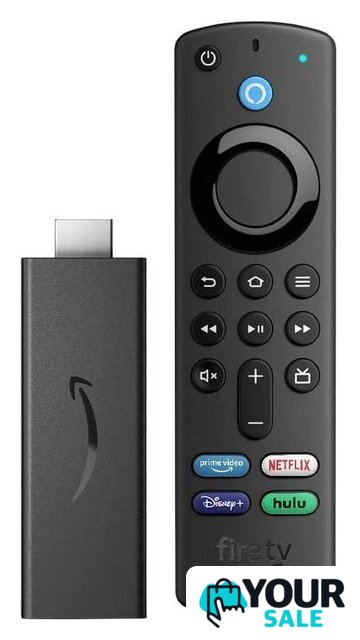 Смарт-приставка Amazon Fire TV Stick Full HD (с пультом Alexa Voice 3-го поколения) - Изображение №1 — Интернет-магазин Your Sale