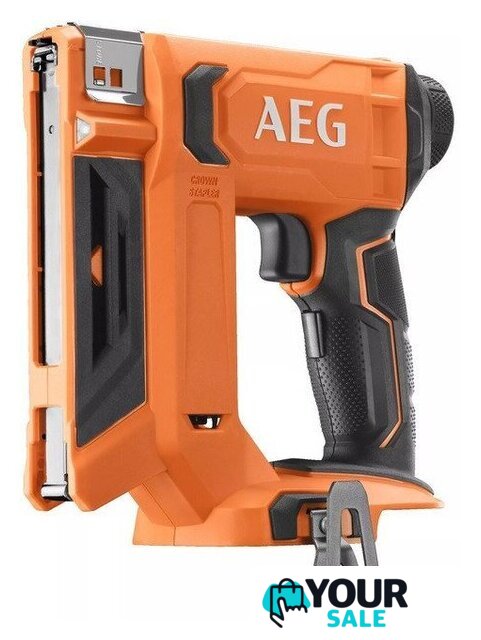 Степлер AEG Powertools B18CS10-0 4935480969 (без АКБ) - Изображение №1 — Интернет-магазин Your Sale