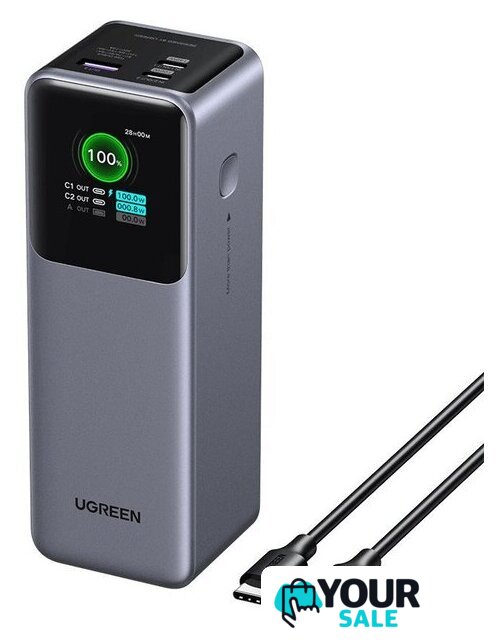 Внешний аккумулятор Ugreen PB722 25000mAh (серый) - Изображение №1 — Интернет-магазин Your Sale
