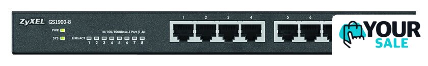 Управляемый коммутатор уровня 2+ Zyxel GS1900-8 - Изображение №3 — Интернет-магазин Your Sale
