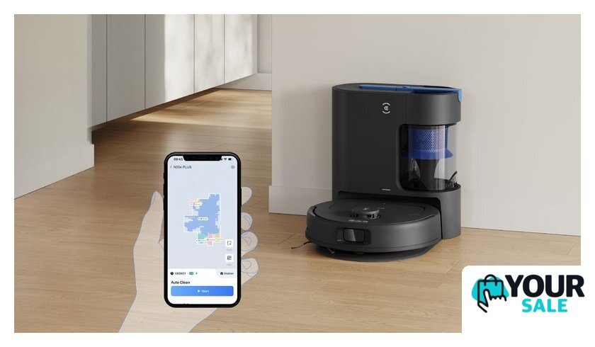 Робот-пылесос Ecovacs N20E Plus YDLX11-3 (черный) - Изображение №11 — Интернет-магазин Your Sale