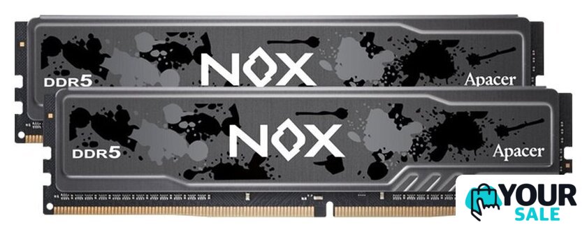 Оперативная память Apacer NOX 2x16ГБ DDR5 5200 МГц AH5U32G52C522MBAA-2 - Изображение №1 — Интернет-магазин Your Sale