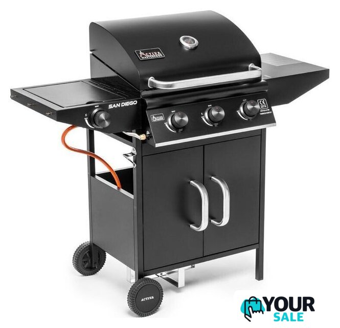Газовый гриль для дачи Activa Mastercook 19689GD - Изображение №6 — Интернет-магазин Your Sale