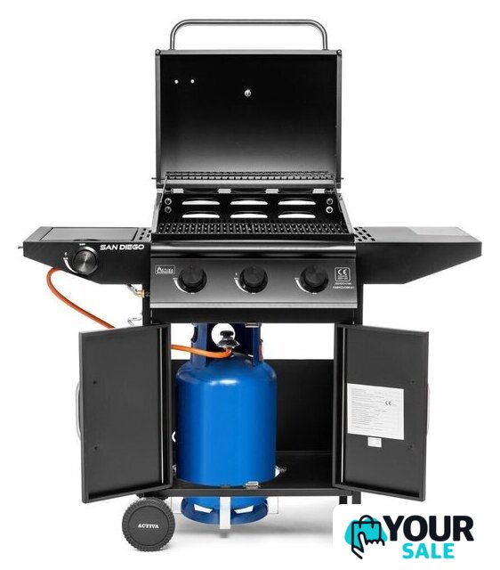 Газовый гриль для дачи Activa Mastercook 19689GD - Изображение №4 — Интернет-магазин Your Sale