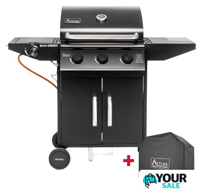 Газовый гриль для дачи Activa Mastercook 19689GD - Изображение №1 — Интернет-магазин Your Sale