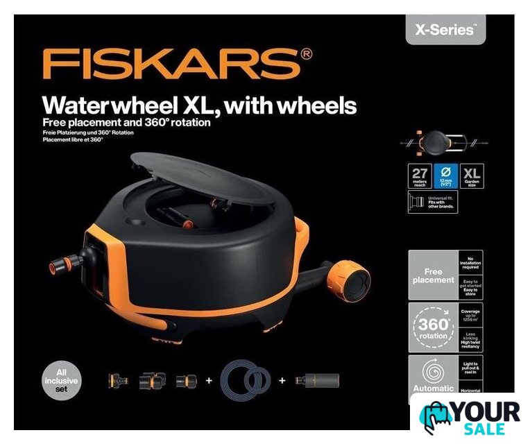 Тележка со шлангом Fiskars 1067548 (1/2