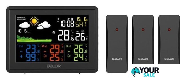 Метеостанция Baldr B0359WST4H4PR-black - Изображение №1 — Интернет-магазин Your Sale