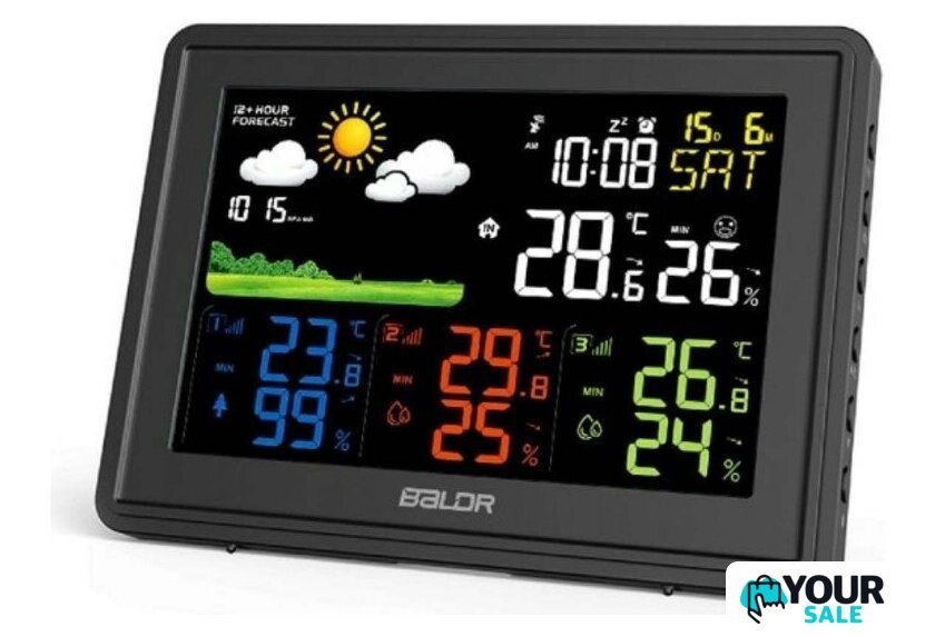 Метеостанция Baldr B0359WST4H4PR-black - Изображение №2 — Интернет-магазин Your Sale