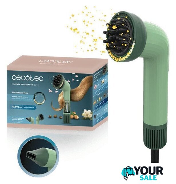 Фен Cecotec IoniCare Dry&Keratin Olive 109734 - Изображение №6 — Интернет-магазин Your Sale