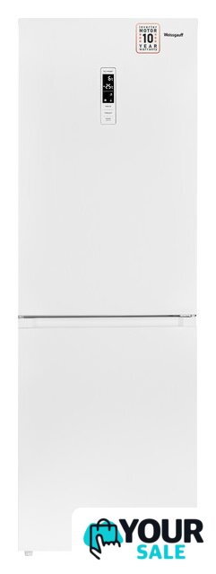 Холодильник Weissgauff WRK 185 Total NoFrost Inverter White - Изображение №1 — Интернет-магазин Your Sale